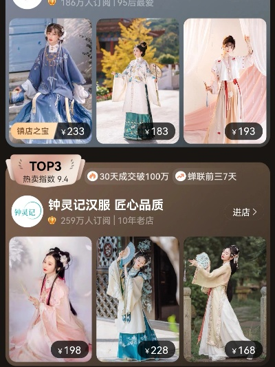 正版汉服加盟店热门品牌推荐