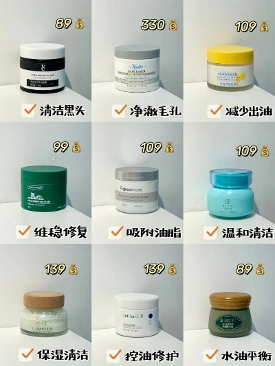 泥膜大赏，这些品牌让你越敷越干净！附超全对比表+真实案例