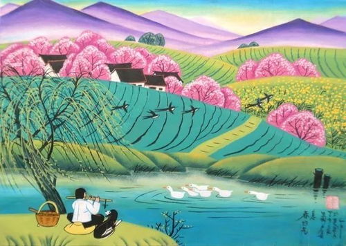 四年级绘画指南，手把手教你画出令人沉醉的乡村田野美景