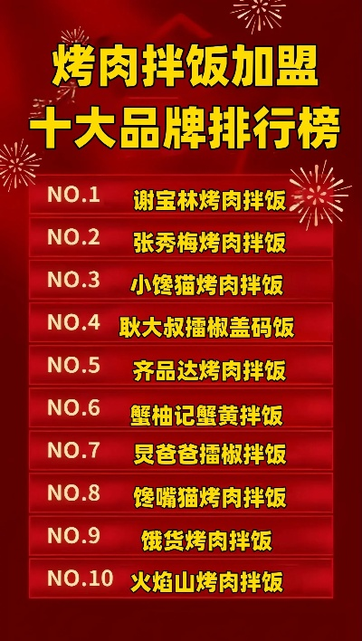 连锁烤肉拌饭加盟品牌推荐