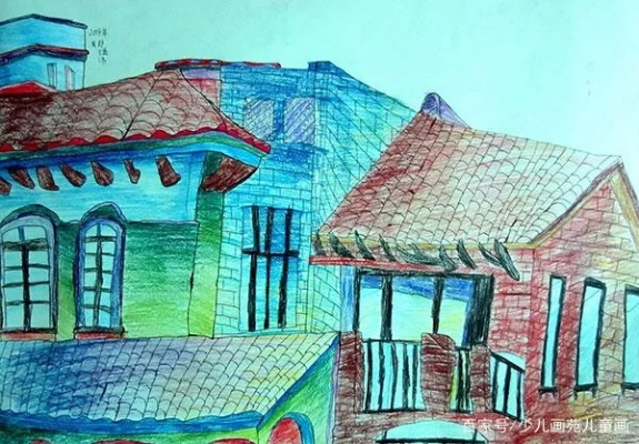 城市和乡村的奇妙画笔，三年级学生如何画出心中的世界