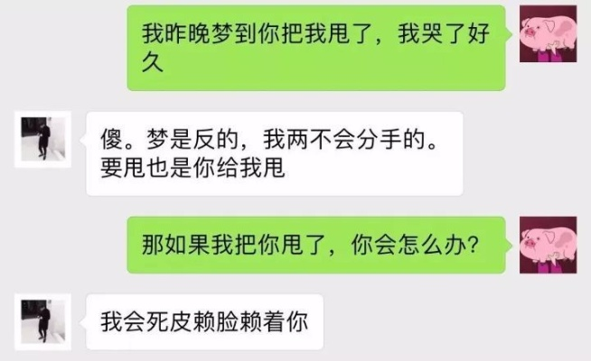 揭秘男友与前女友的微信聊天记录