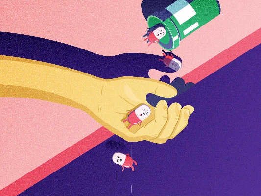 医药品牌插画图片大全