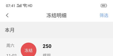 分付额度提现及冻结额度使用指南