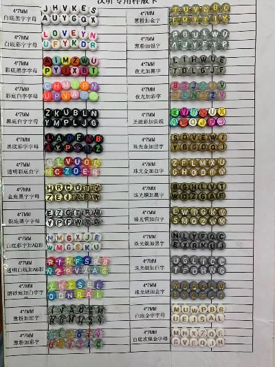 玩具珠子配件品牌全解析，从入门到高端，这些品牌你必须知道！