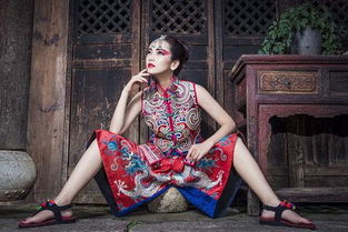 小童女中国旗袍，传统与童趣的完美碰撞