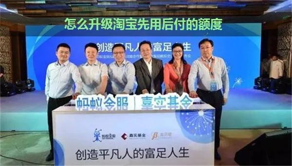 提升淘宝先用后付额度的实用攻略