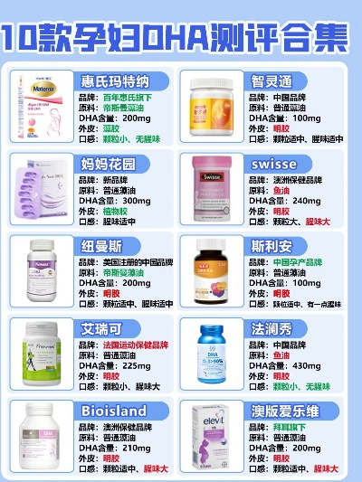 母婴dha品牌精选指南