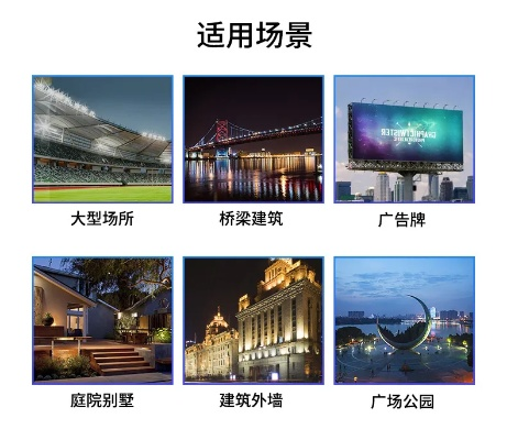 户外投光灯品牌推荐及案例分析