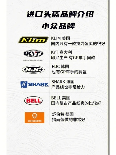 全球户外机车品牌概览