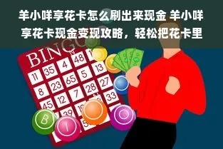 朝阳羊小咩享花卡提现全攻略，手把手教你轻松到账，附真实案例和避坑指南