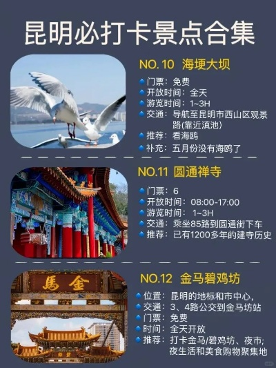 昆明必打卡景点Top10！本地人私藏攻略+避坑指南