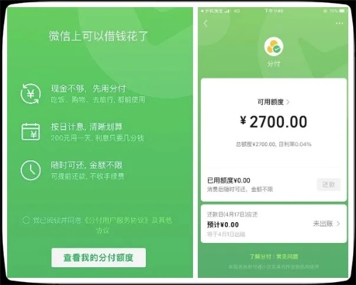 微信分付额度怎么套出来？微信分付额度记录揭秘！