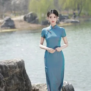 2023年旗袍挂脖连衣裙推荐指南，经典与时尚的完美碰撞