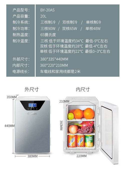 小型车家两用冰箱选购指南，便携与实用兼顾的五大品牌解析