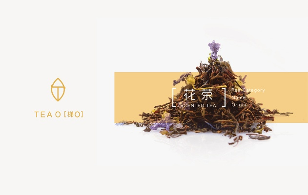花茶品牌标志设计，用自然元素讲好中国茶故事