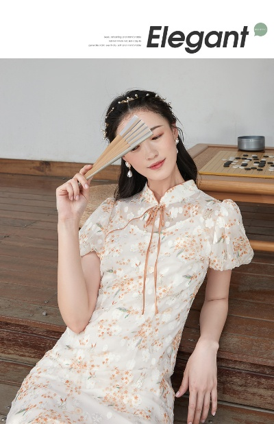 国潮回潮！三彩旗袍推荐指南，传统美学与现代时尚的碰撞