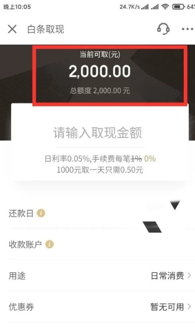 关于白条取现的详细指南