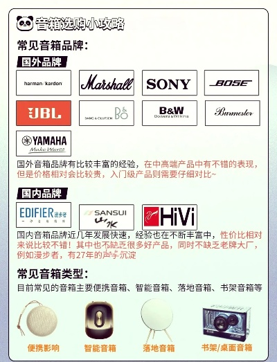 音箱品牌推荐