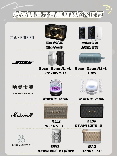 音箱品牌推荐