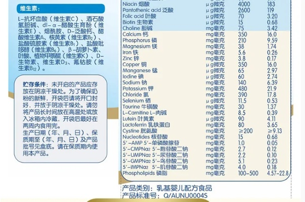 母婴品牌配料精选指南