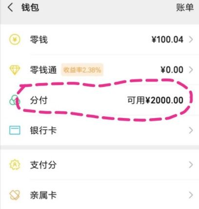 微信分付额度提现与大额度使用限制解析