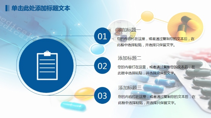 医药品牌分析PPT模板