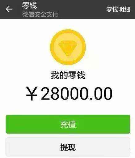 微信分付5000元提现手续费解析