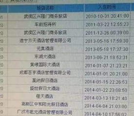 揭秘2015年查开房记录，过程、细节与案例解析