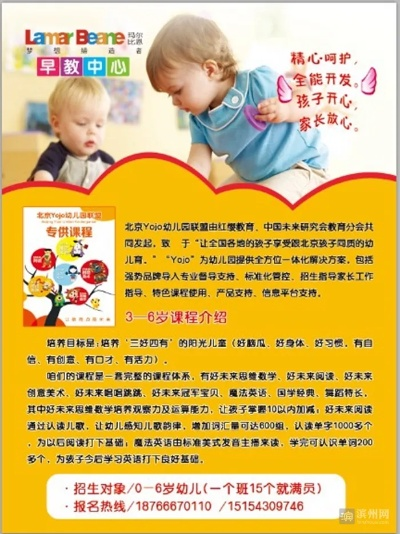 加盟幼儿园早教的全面指南