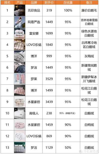 上海鸭绒被价格表全解析，从选购到保养的实用指南