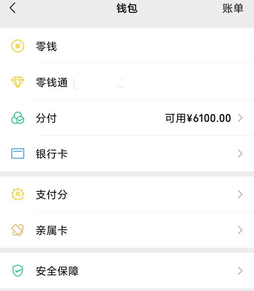 微信分付额度提现攻略，如何安全高效地使用微信支付功能