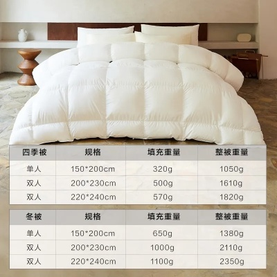 威海鸭绒被价格全解析，一床多少钱？选购攻略+避坑指南
