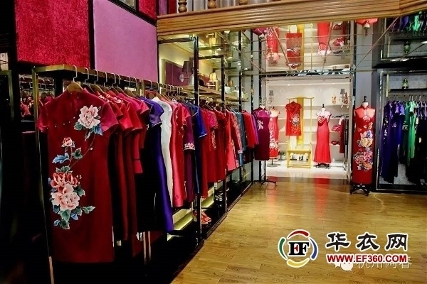 通海步行街旗袍品牌店，传统与现代交融的国风新地标