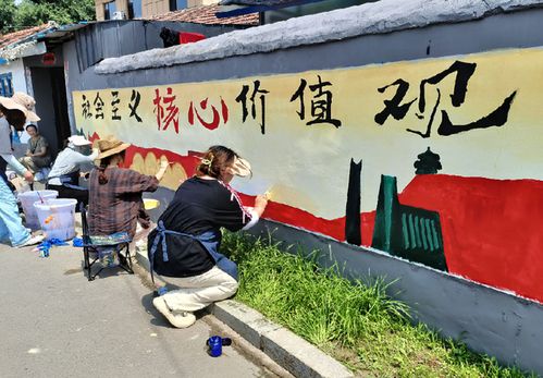 乡村振兴中的文化墙，让乡愁有颜色，让文化有温度
