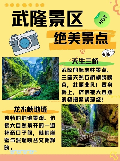 武隆必打卡！这份景点排行榜，让你秒变朋友圈摄影大师