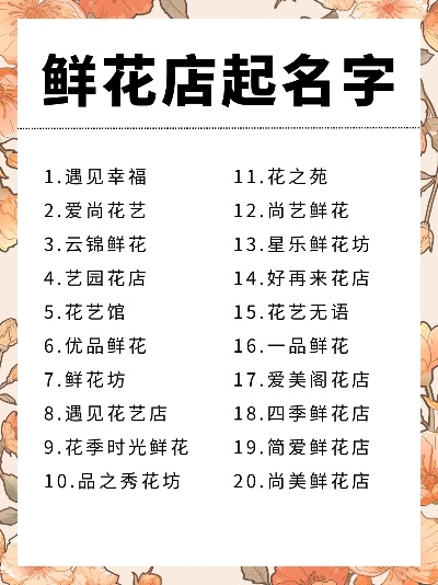 禹州花店加盟店品牌推荐