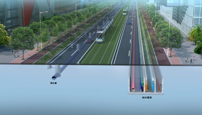 琶洲智慧管廊项目规划图，打造未来城市地下空间新标杆
