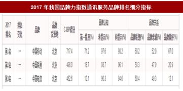 品牌排名情况