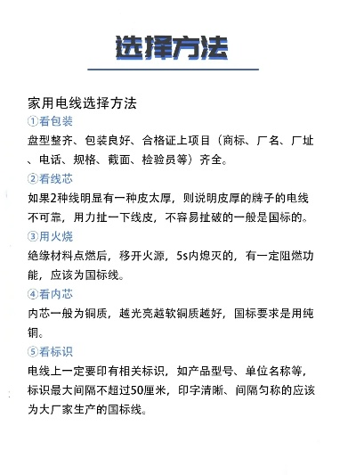 装修电线品牌选择指南