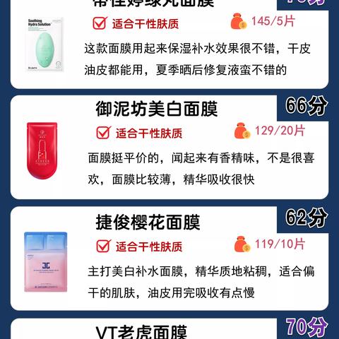 百元内必入！10款国货面膜测评，敏感肌也能闭眼囤的平价好物