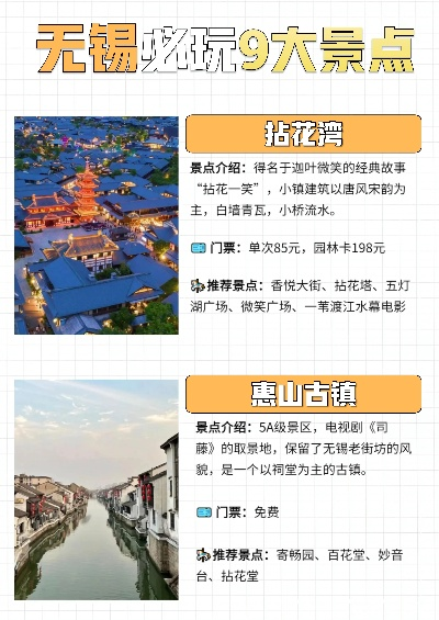 无锡民宿景点排行榜，住进江南水乡的诗意里