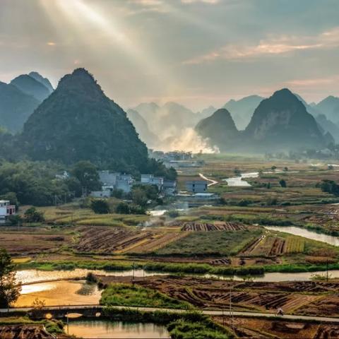四年级也能画好乡村图景！手把手教你画出生动的乡村风景