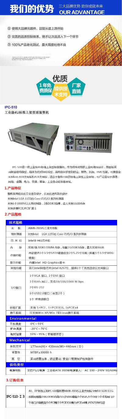 工控电脑主机品牌大全