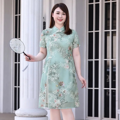 高级定制旗袍连衣裙大码专场，让每个曲线都优雅绽放
