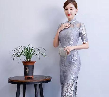 穿出东方韵味！大品牌高档中袖旗袍图片及搭配指南