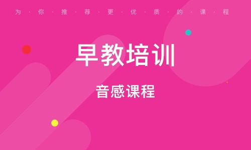 西安早教加盟课程内容概览