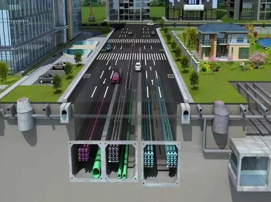 滇中新区智慧管廊交通车，未来城市交通的地下高速公路