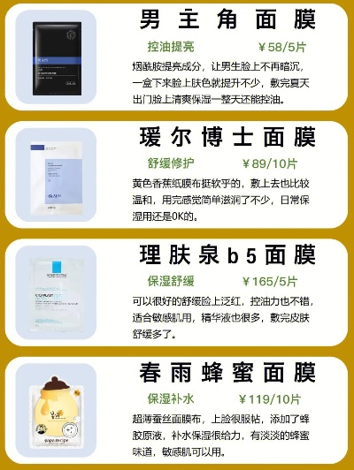 男生面膜选购指南，多功能护肤的5大品牌全解析