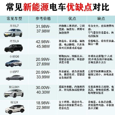 2024年最值得购买的电动汽车品牌及价格全解析